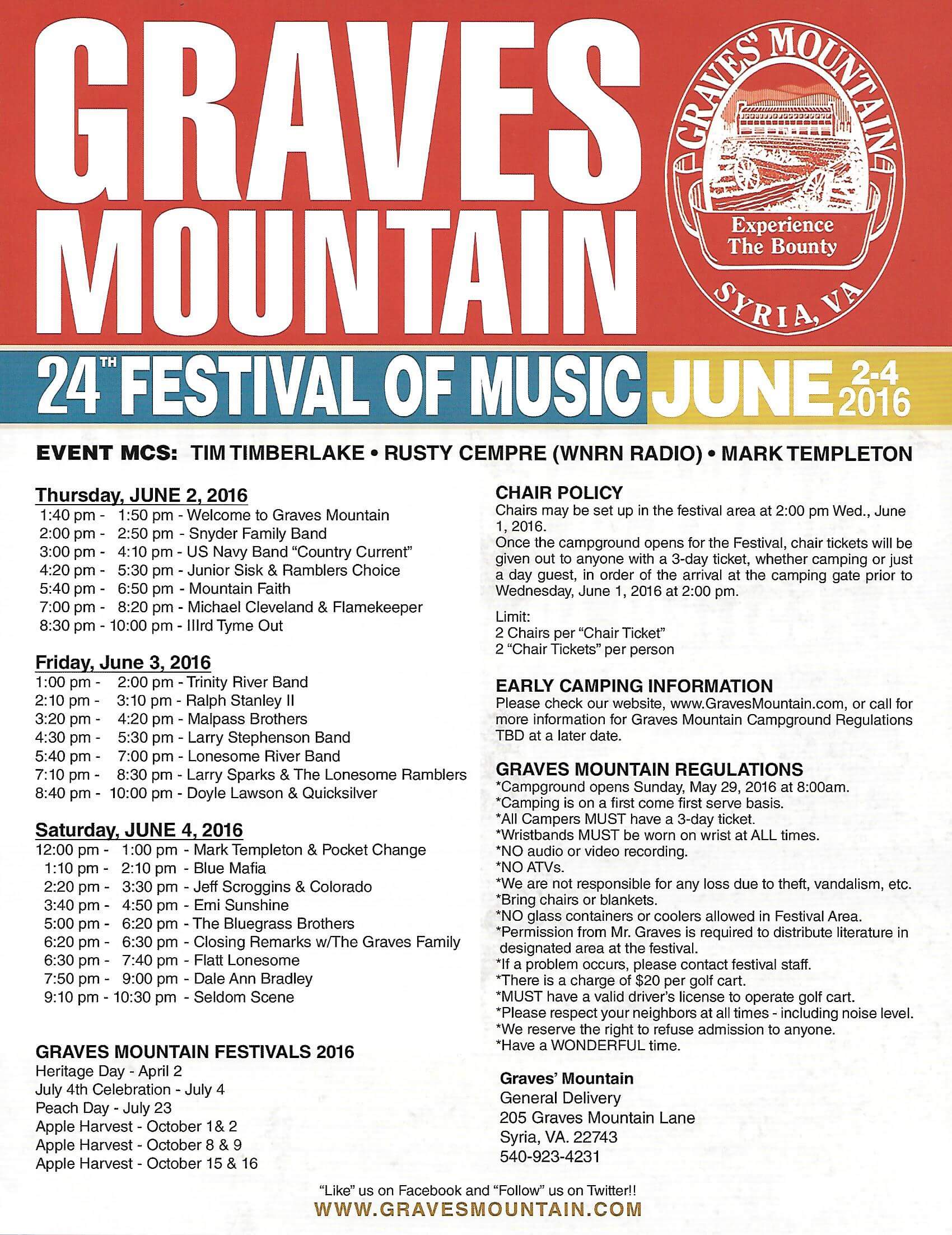 Graves Mountain News Graves Mountain Lodge