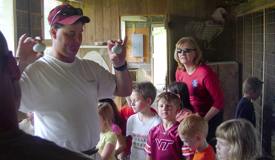 Our Chicken House Tours Are Very Fun