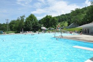 Swimming At Graves Mountain Lodge Pool