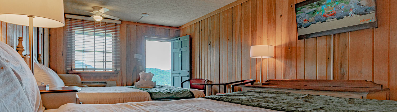 Lodge Rooms at Graves Mountain Farm & Lodges - right next to Shenandoah National Park