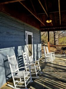 Wild Wind Cottage Front Porch