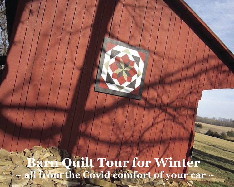 Green County Barn Quilt Tour - one is at Graves Mountain Farm & Lodges - VA Blue Ridge