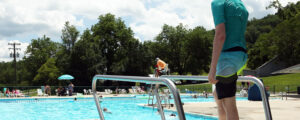 Pool at Graves Mountain with Diving Board