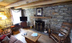 Living Room with Fireplace