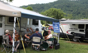 Music Festival - busy weeked at Graves Mountain Campground