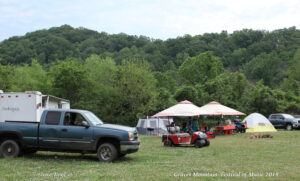 Music Festival - busy weeked at Graves Mountain Campground