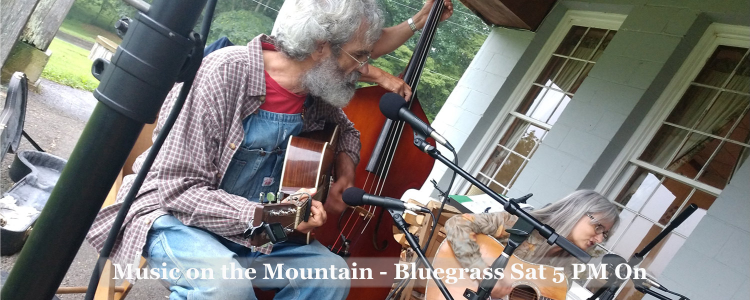 Bluegrass Music at Graves Mountain - Saturdays at 5PM - free