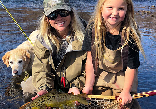 Family Fly Fishing Lessons
