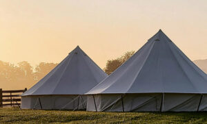 Glamping at Graves Mountain Campground near Shenandoah National Park