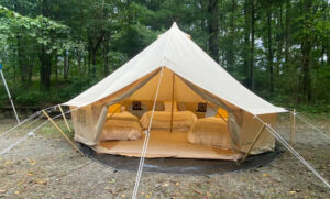 Glamping at Graves Mountain Campground near Shenandoah National Park