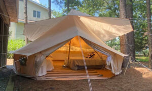 Glamping at Graves Mountain Campground near Shenandoah National Park