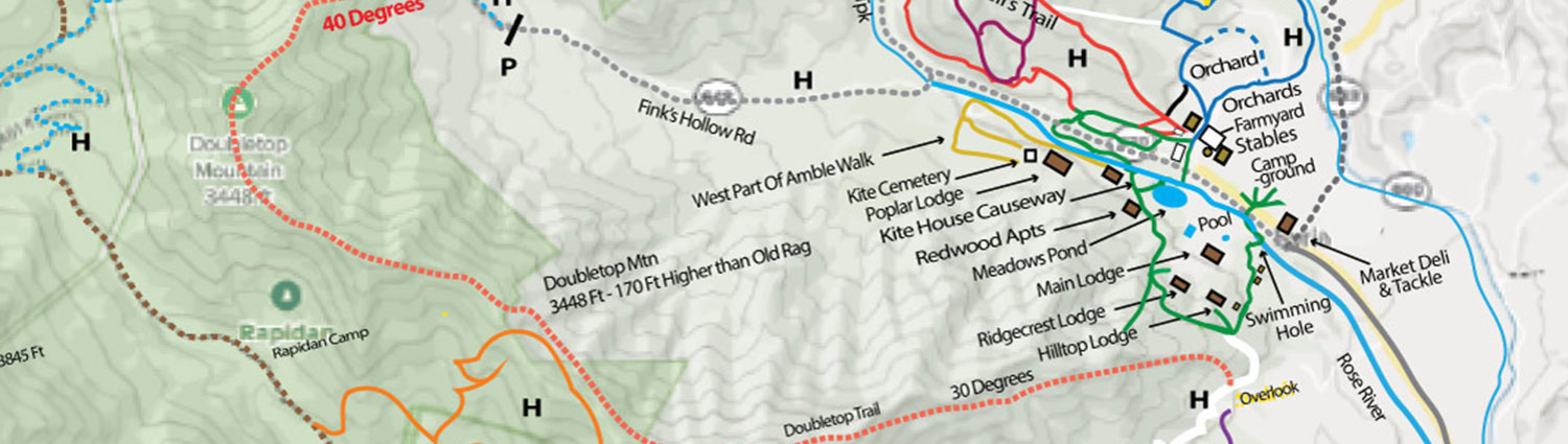 Blue Ridge Hiking Trails - 100 plus from Graves Mountain farm & Lodges