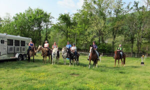 Horse Camping at Graves Mountain Campground by Shenandoah National Park