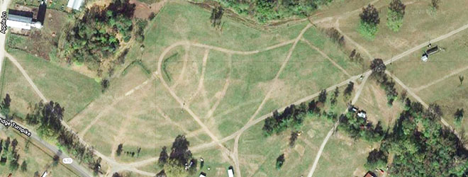 Satellite view of Shenandoah National park Campground - Graves Mountain Farm