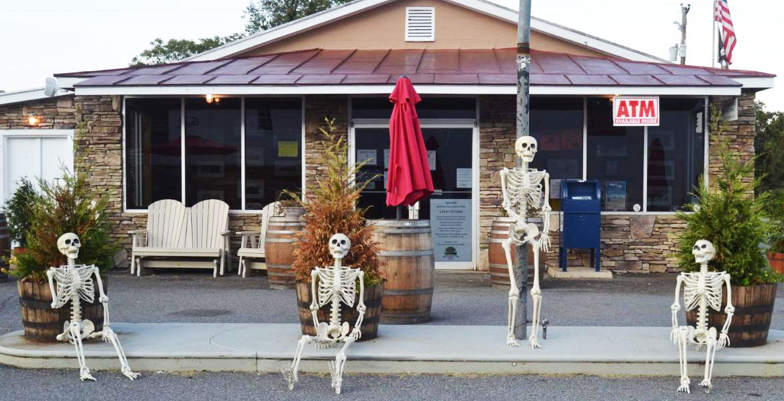 marketskeletons Trunk-n-Trick at the Graves Market & Deli