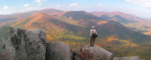 Hiking Old Rag in the Fall Colors