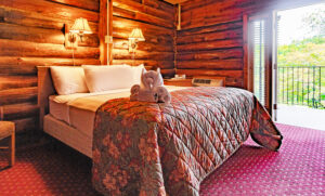 Itty-Bitty King Type Room at Poplar Lodge - Graves Mountain