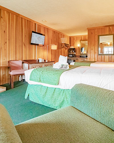 55 Lodge Rooms - Mountainside and Poplar Woods