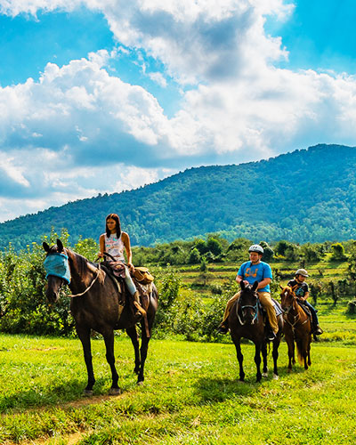 Horseback Riding at Graves Mountain Stables - Graves Mountain Farm and Lodges, by Shenandoah National Park