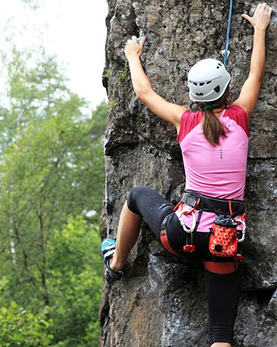 Rock Climbing with Shenandoah Mountain Guides