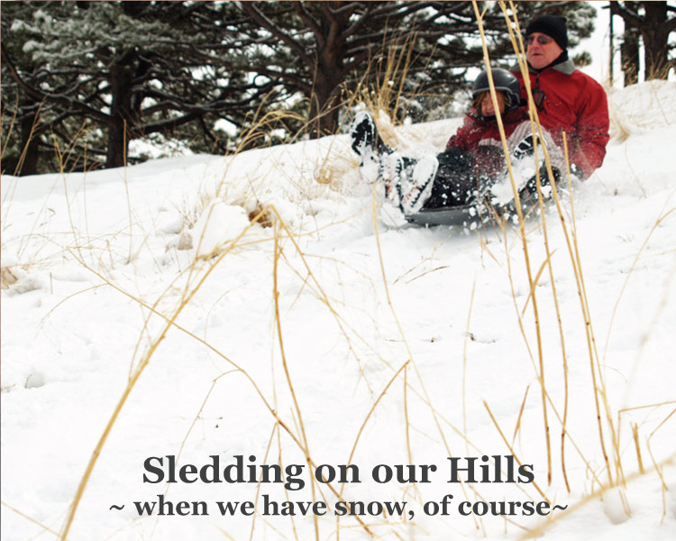 Sledding at Graves Mountain Farm & Lodges in VA Blue Ridge