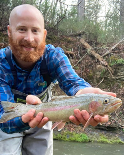 Fishing in the Virginia Blue Ridge Mountains by Shenandoah National Park -  Graves Mountain Farm & Lodges