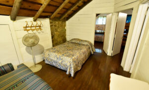 Upper Cabin - landing bed space - a pass thru for the two bed rooms