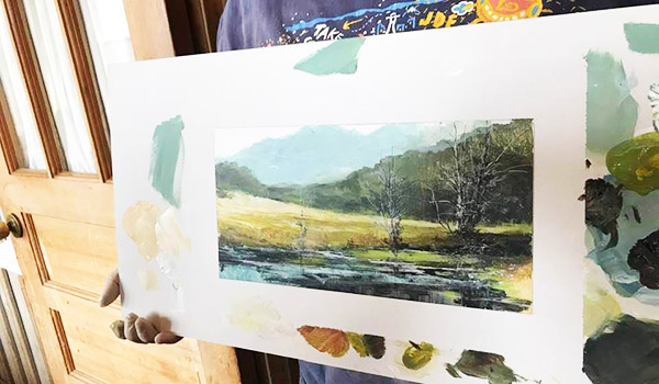 Lou Messa Art Workshop at Graves Mountain Farm - monthly on first Saturday